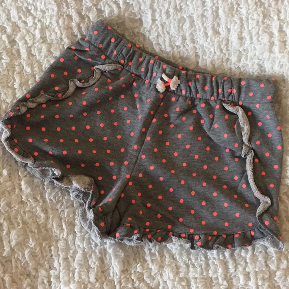 Cat & Jack Ruffles & Polka Dots Lounge Shorts